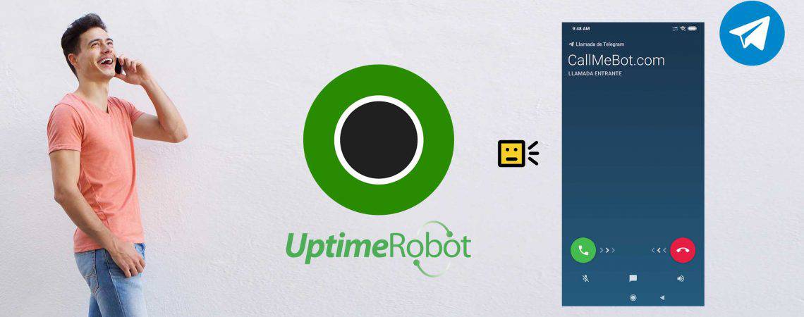 Telegram Calls from Uptime Robot