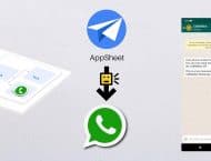 WhatsApp with AppSheet