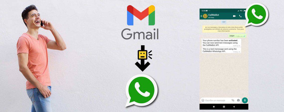 how to send gmail id to whatsapp