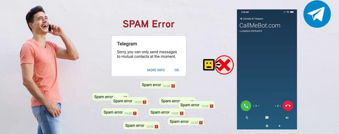 Telegram SPAM error