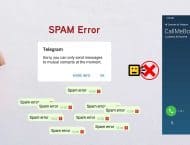 Telegram SPAM error